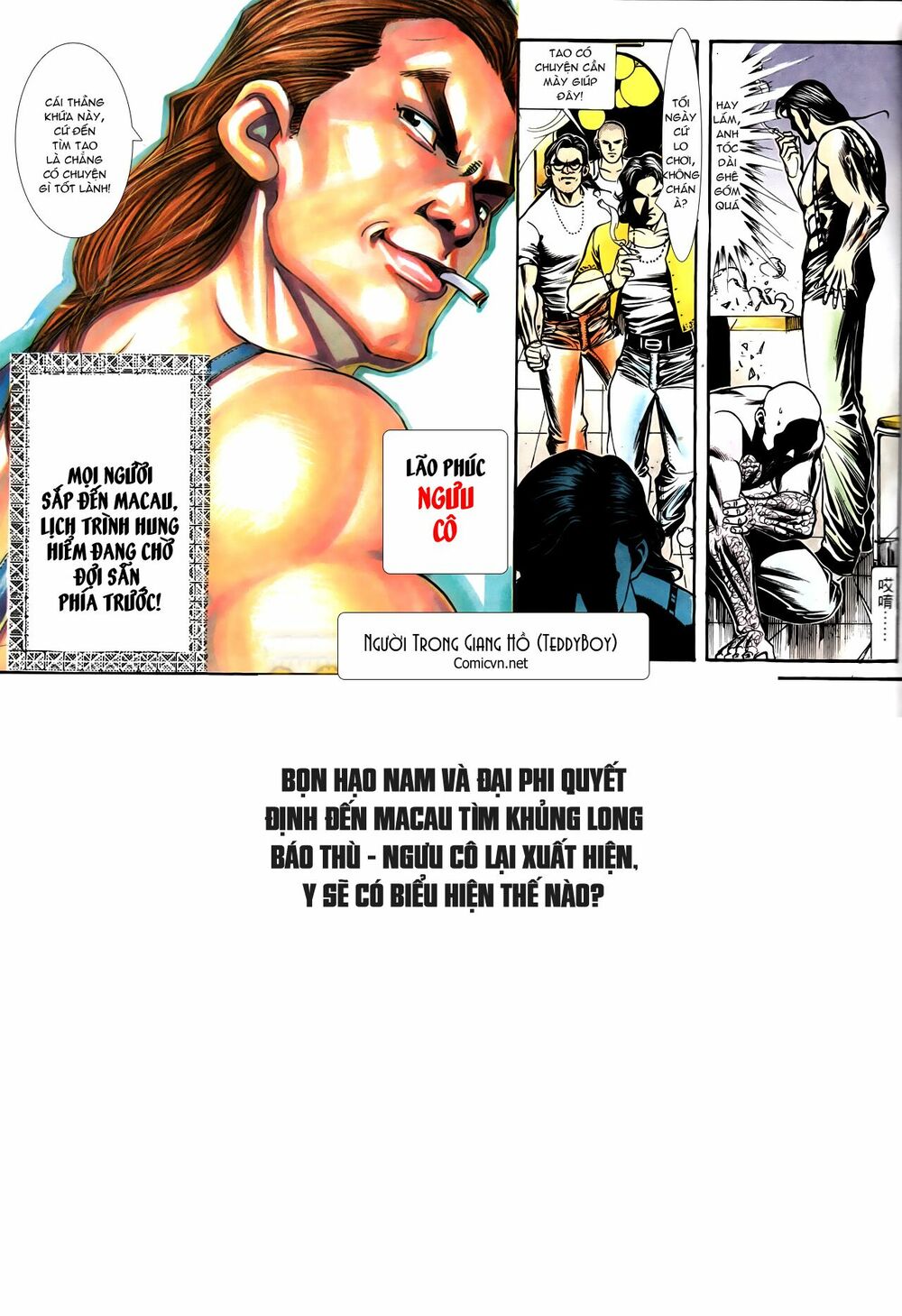 Người Trong Giang Hồ: Chapter 164: Hạo Nam chiến Quạ Đen