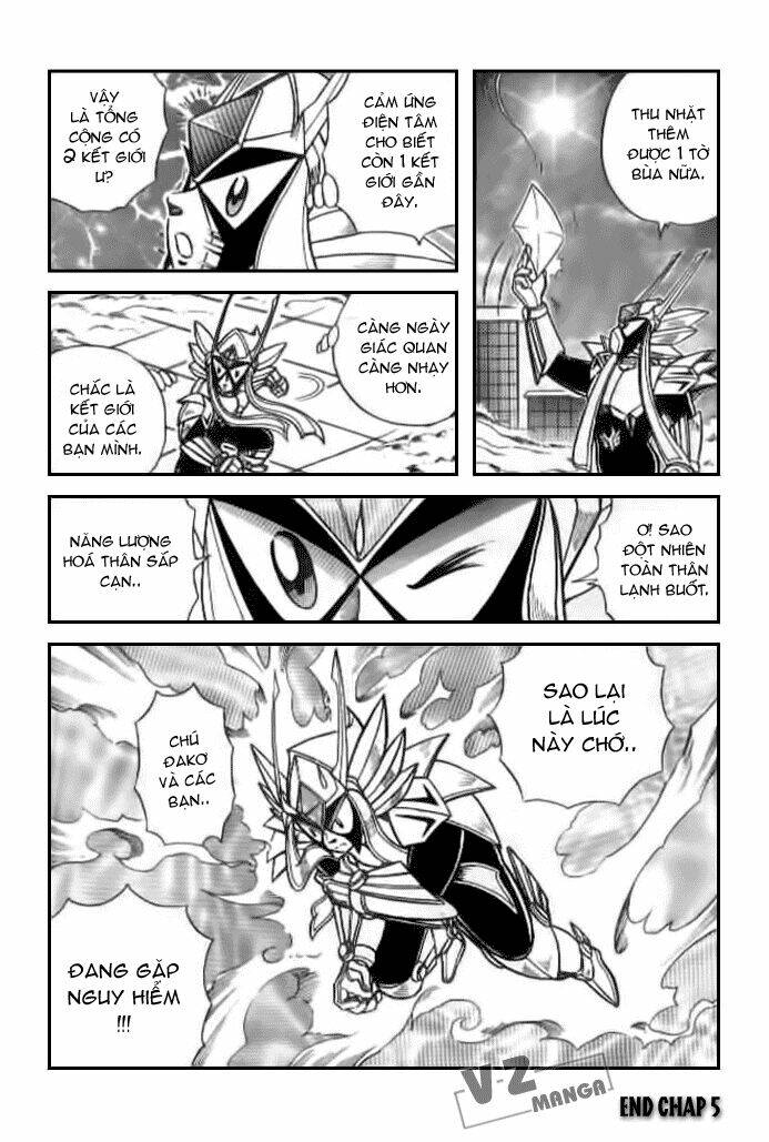 Hiệp Sĩ Giấy: Chapter 5
