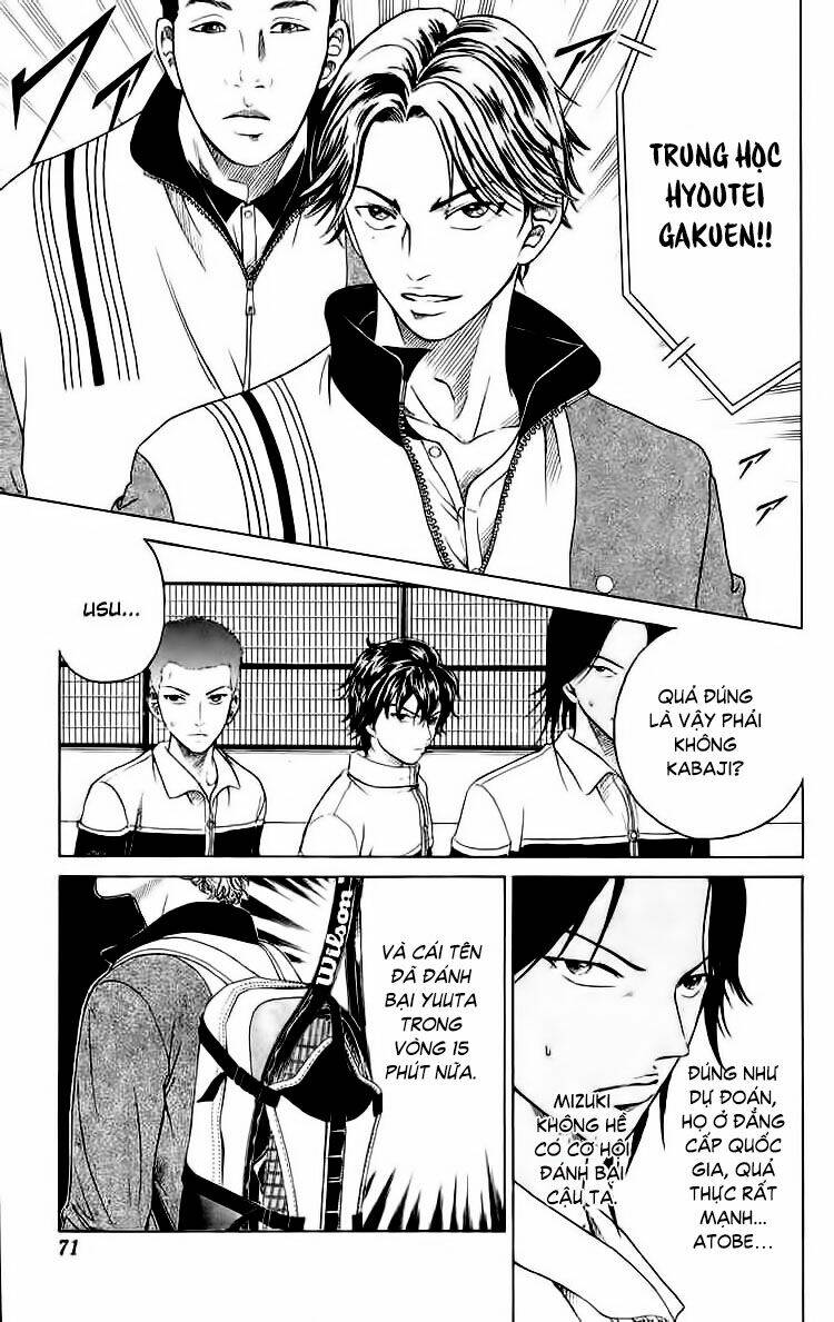 Hoàng Tử Tennis: Chapter 109
