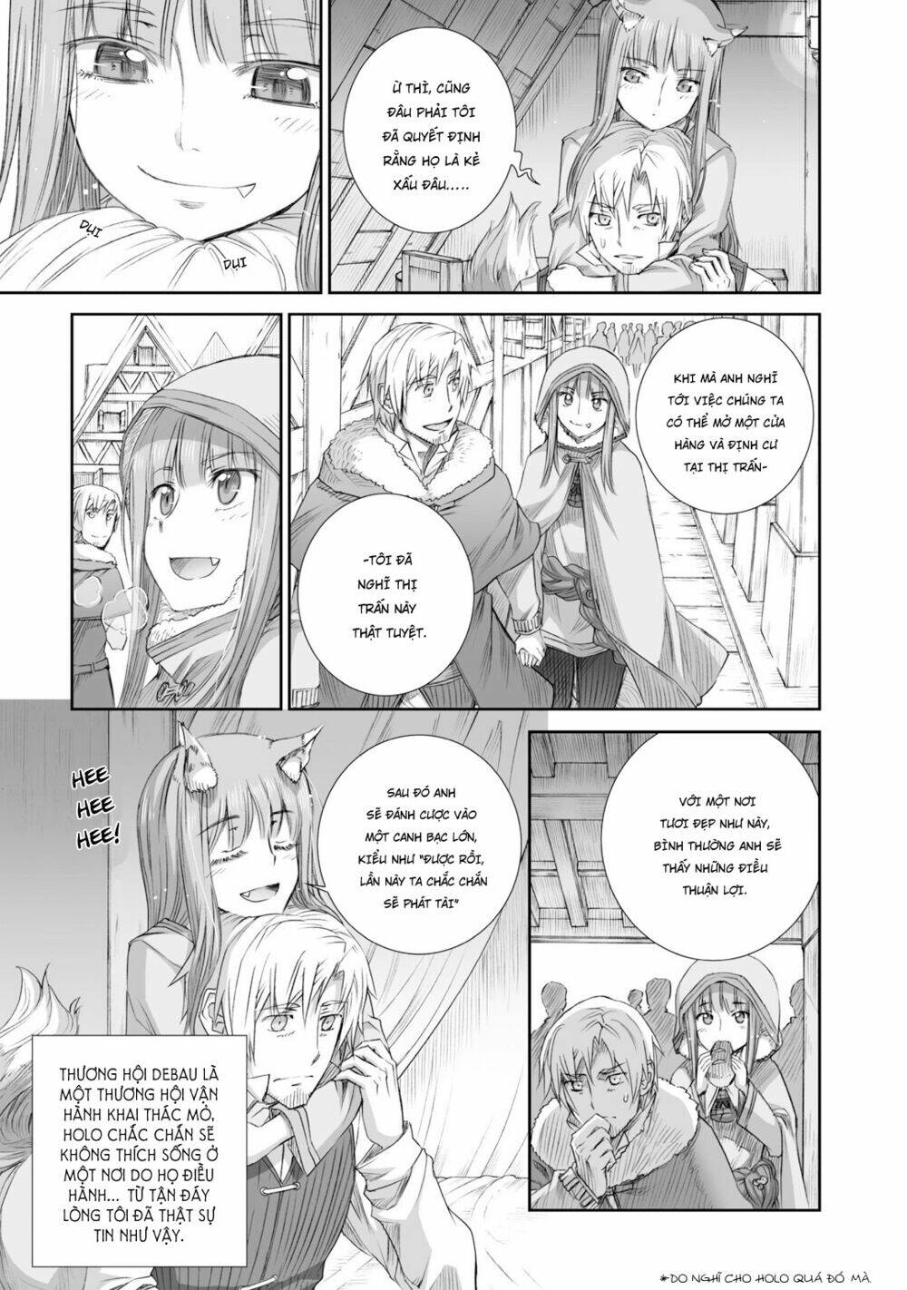 Ookami To Koushinryou: Chapter 80