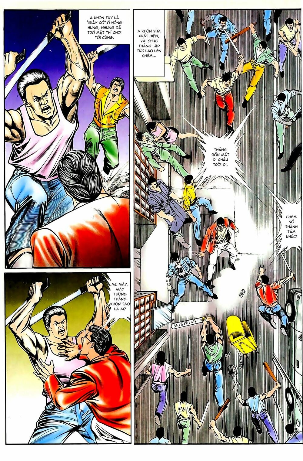 Người Trong Giang Hồ: Chapter 25: Thế giới bạo lực