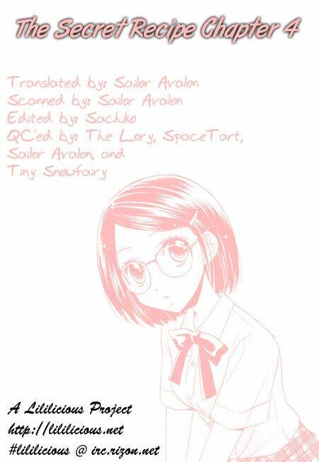 Himitsu no Recipe: Chapter 4