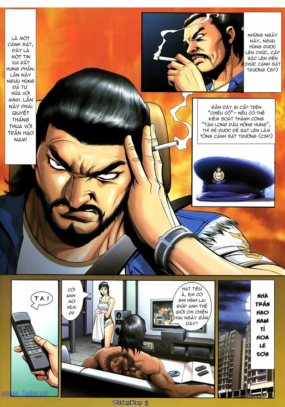 Người Trong Giang Hồ: Chapter 988: Không Xứng Làm Long Đầu