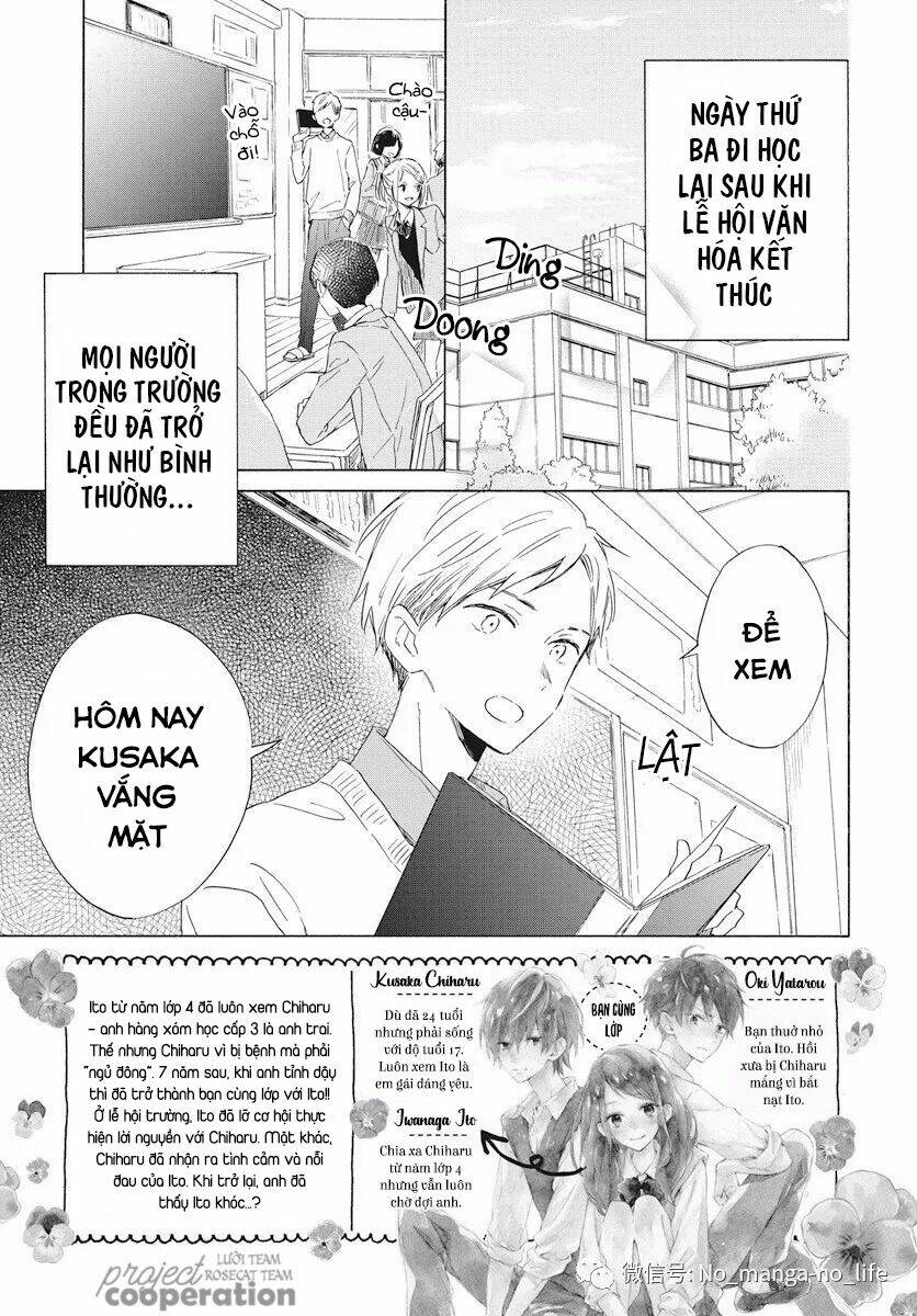 Kimi Wa Haru Ni Me Wo Samasu: Chapter 17