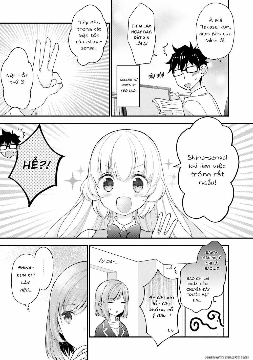 Senpai Kiêm Bạn Gái Nhỏ Nhắn Của Tôi Rất Dễ Thương: Chapter 6