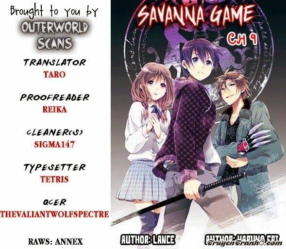 Savanna Game: The Comic Manga: Chapter 9