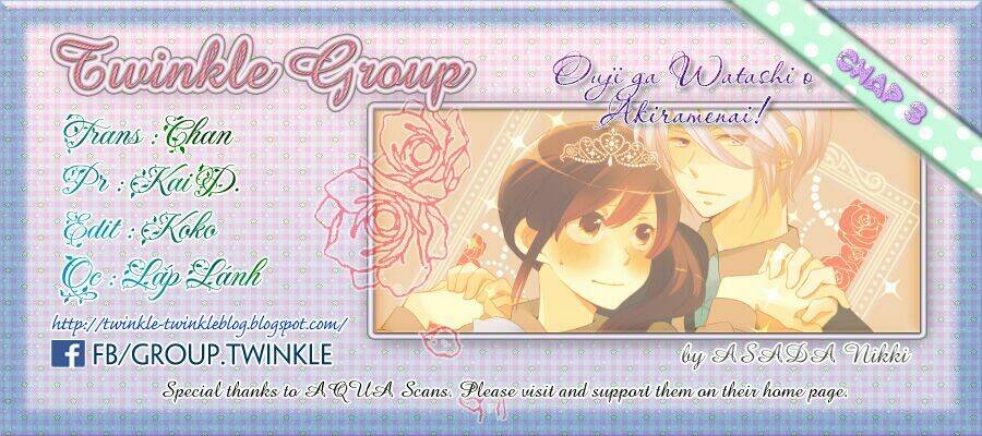 Ouji Ga Watashi O Akiramenai: Chapter 3