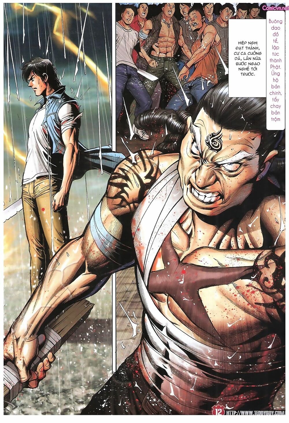 Người Trong Giang Hồ: Chapter 1849: Đánh chết cũng ủng hộ mày