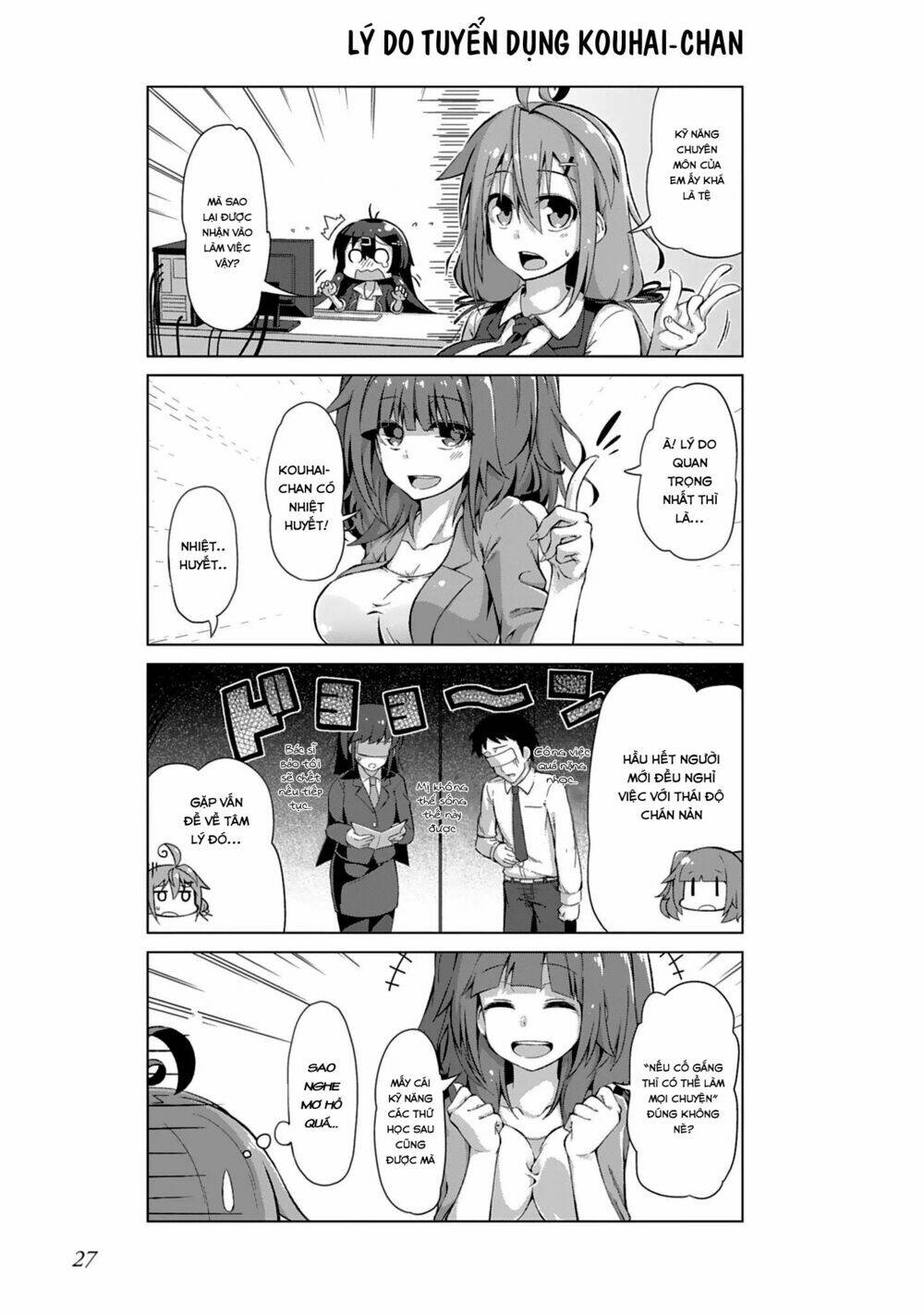 Ikinokore! Shachiku-Chan!: Chapter 3