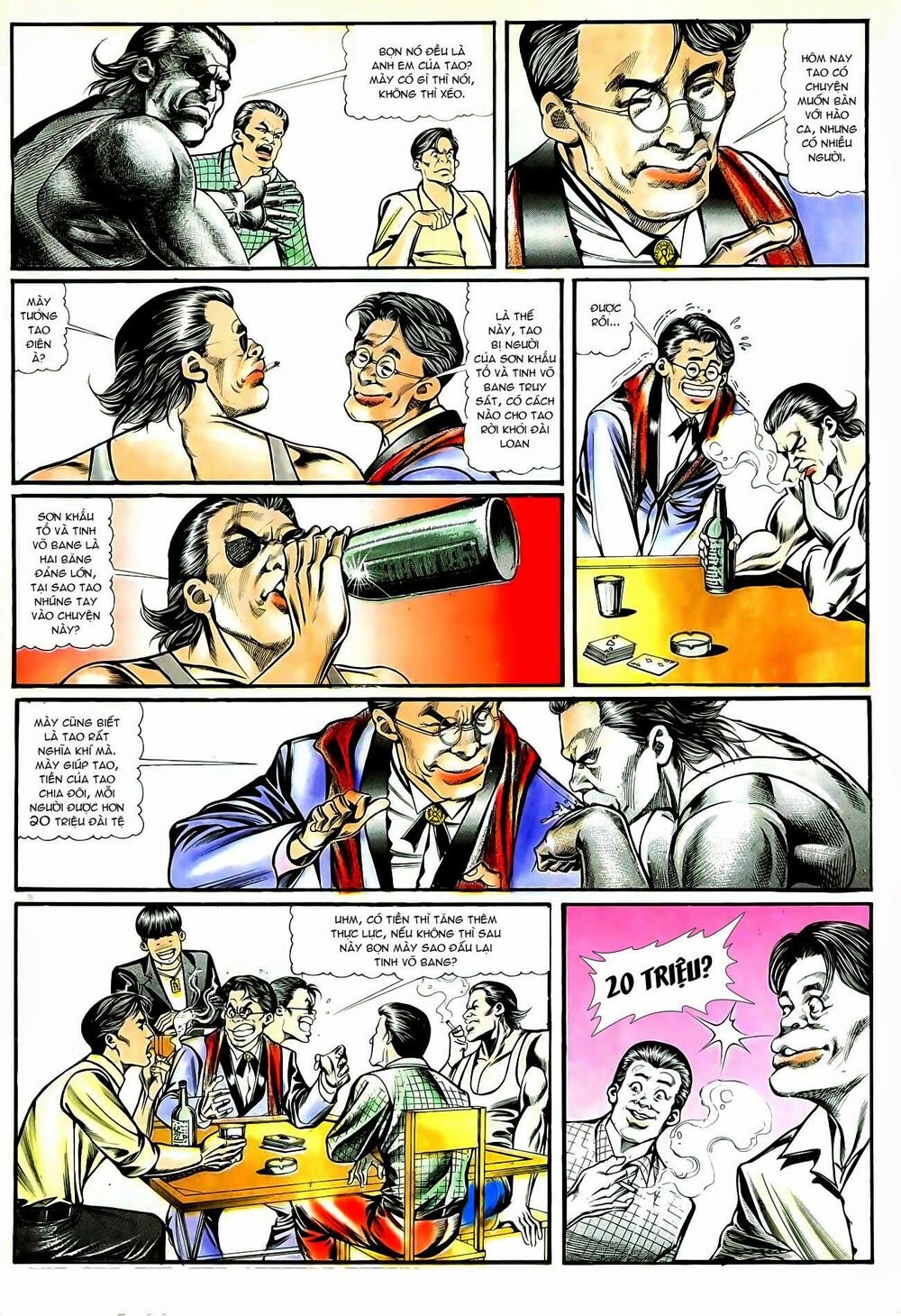 Người Trong Giang Hồ: Chapter 40: Đường cùng tháo chạy