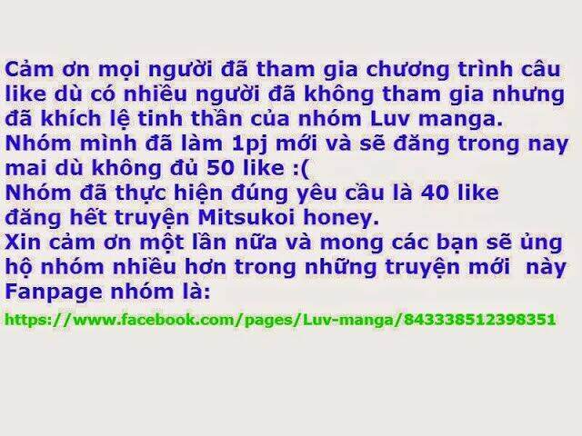 Mitsukoi Honey: Chapter 6