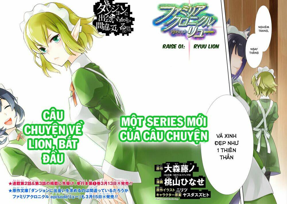 Dungeon Ni Deai O Motomeru No Wa Machigatte Iru Darou Ka: Familia Chronicle Episode Ryu: Chapter 1