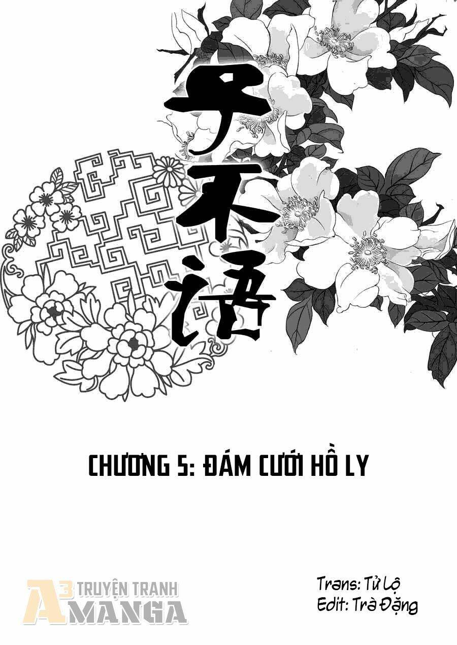 Tử bất ngữ: Chapter 5