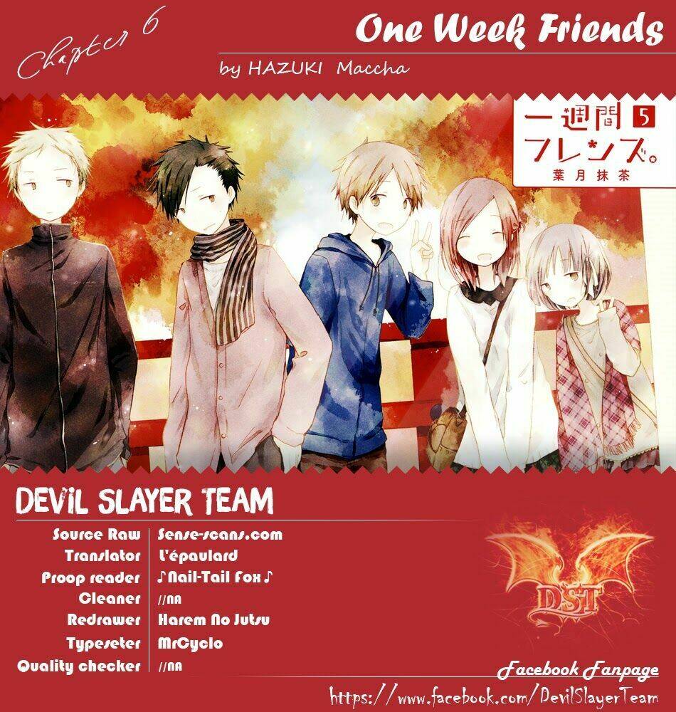 One Week Friends Dst: Chapter 6