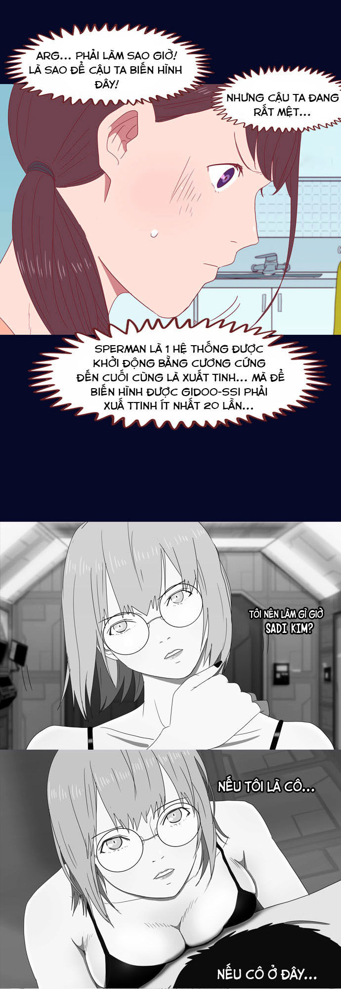 Sperman - Siêu Nhân Tinh Trùng: Chapter 16