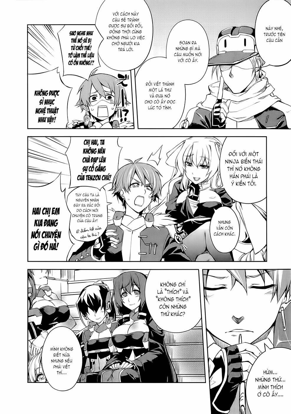 Kyoukai Senjou No Horizon: Chapter 4