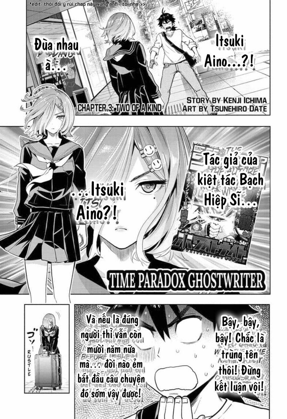 Gã Viết Thuê Nghịch Lý Thời Gian: Chapter 3