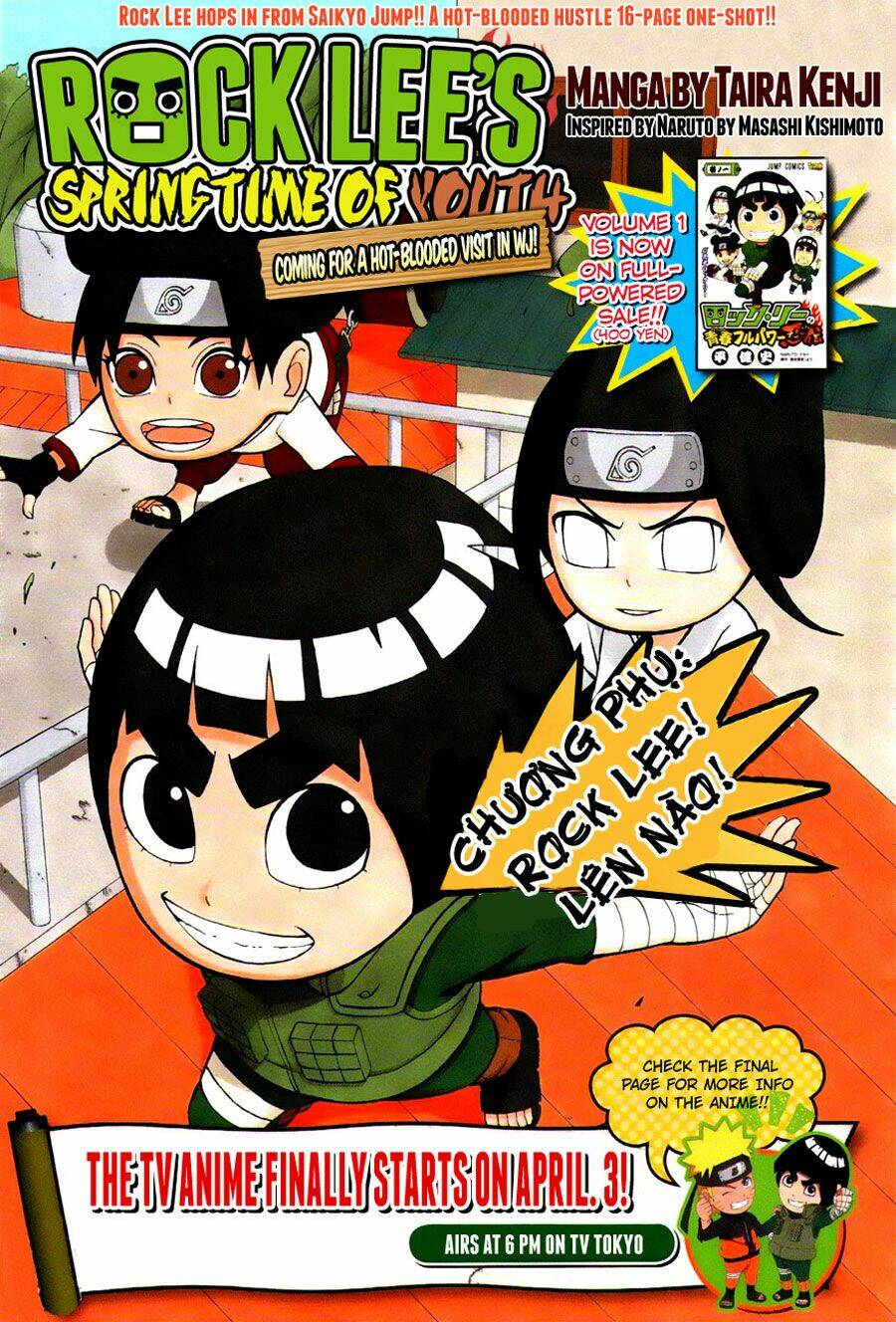 Cửu Vĩ Hồ Ly Ngoại Truyện Rock Lee: Chapter 12.5
