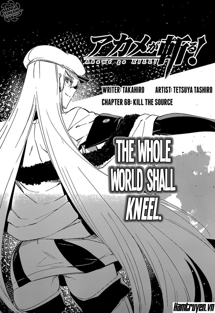 Akame Ga Kiru: Chapter 68