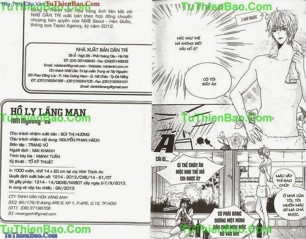 Hồ Ly Lãng Mạn: Chapter 3