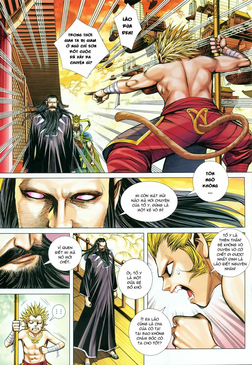Tây Du: Chapter 79: Nô bộc của Âm Giới Vương