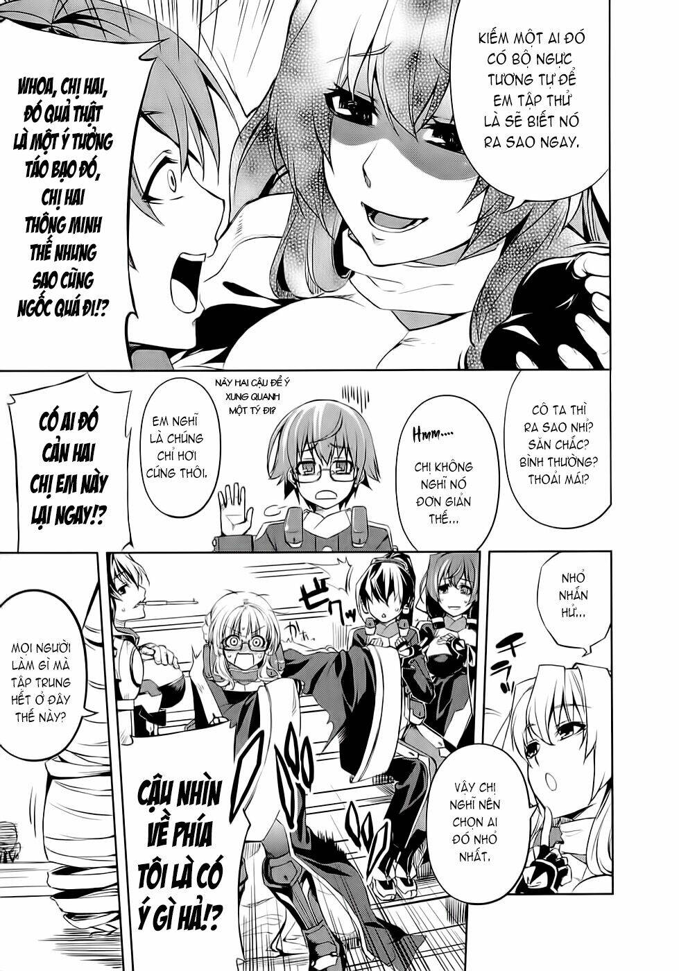 Kyoukai Senjou No Horizon: Chapter 4
