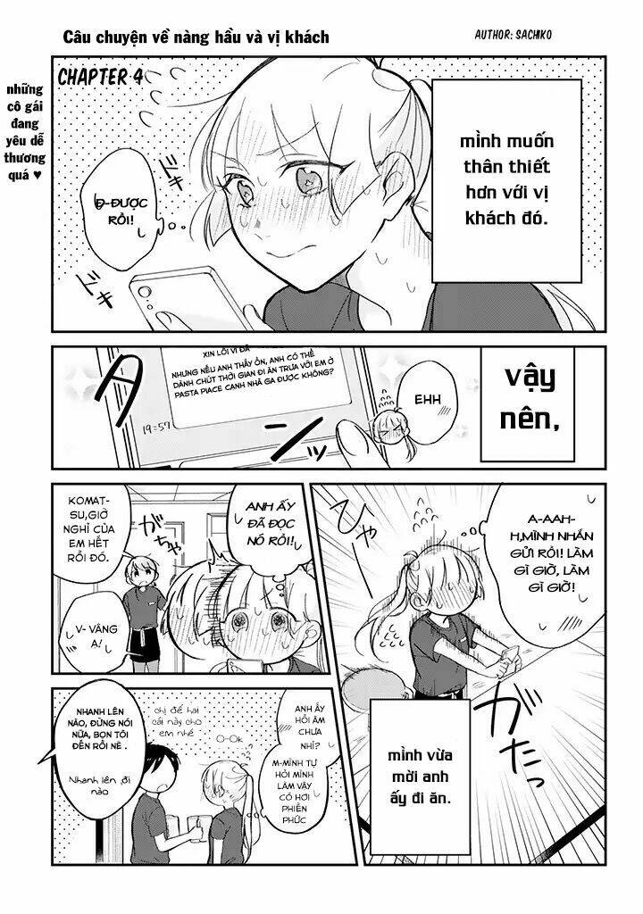 The Story Of A Waitress And Her Customer: Chapter 4