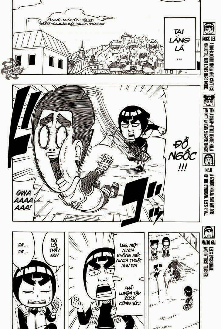 Cửu Vĩ Hồ Ly Ngoại Truyện Rock Lee: Chapter 36