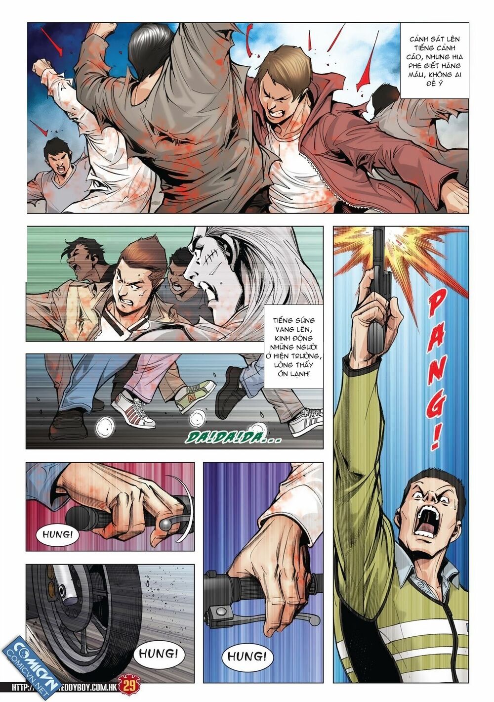 Người Trong Giang Hồ: Chapter 1986: Chạy