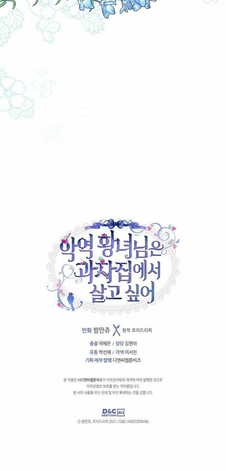 Công Chúa Phản Diện Muốn Ở Trong Ngôi Nhà Bánh Quy: Chapter 53