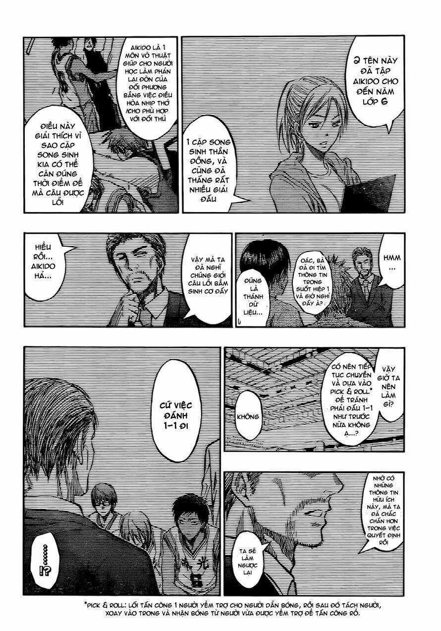 Vua Bóng Rổ Kuroko: Chapter 218