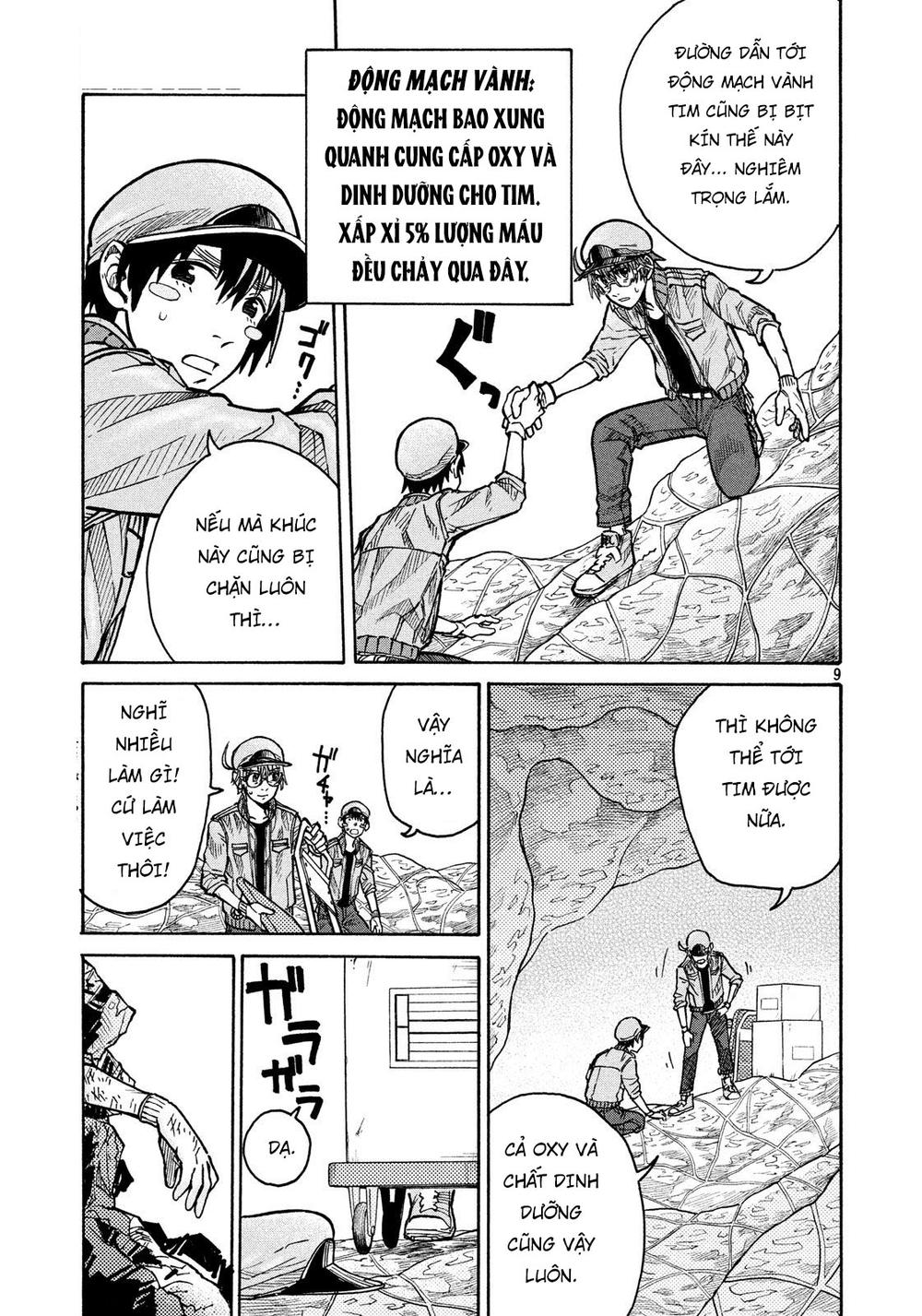 Biệt Đội Tế Bào Black: Chapter 9