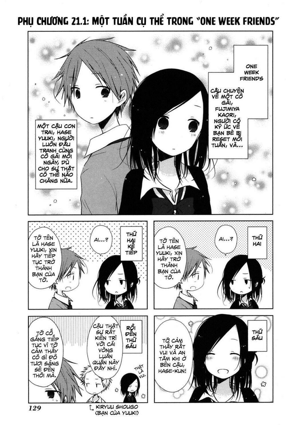 One Week Friends Dst: Chapter 21.1