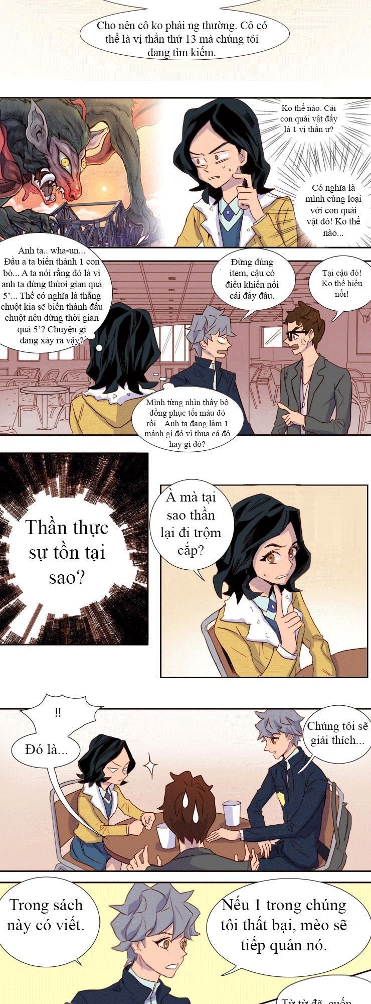 Những Vị Thần Nắm Giữ Thời Gian: Chapter 3