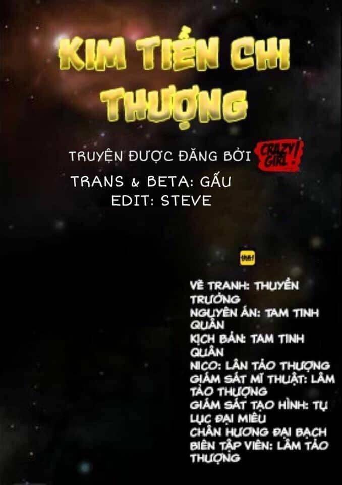 Kim Tiền Chí Thượng: Chapter 11