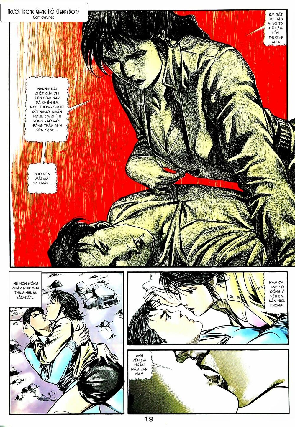 Người Trong Giang Hồ: Chapter 48: Đêm tình nồng