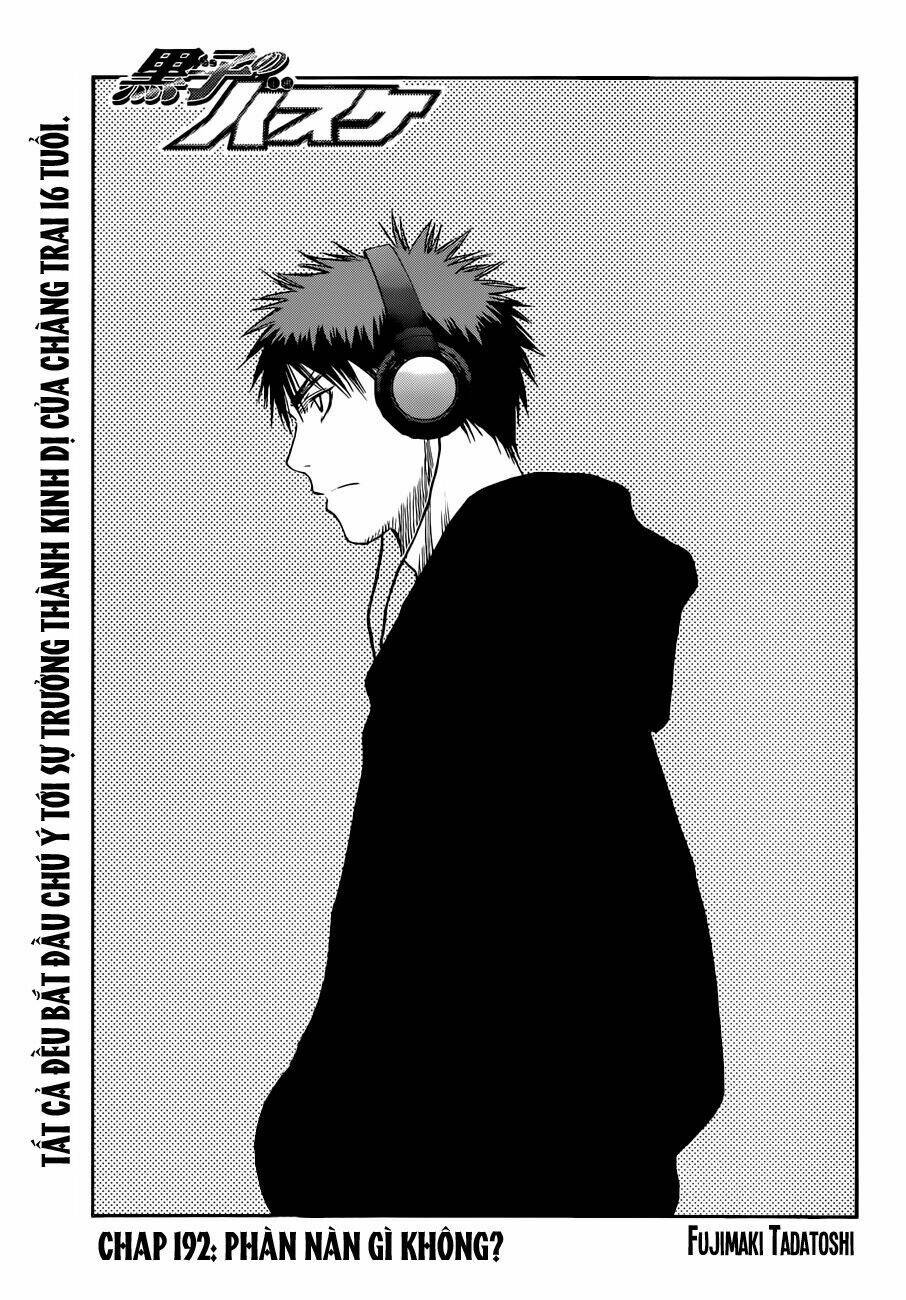 Vua Bóng Rổ Kuroko: Chapter 192