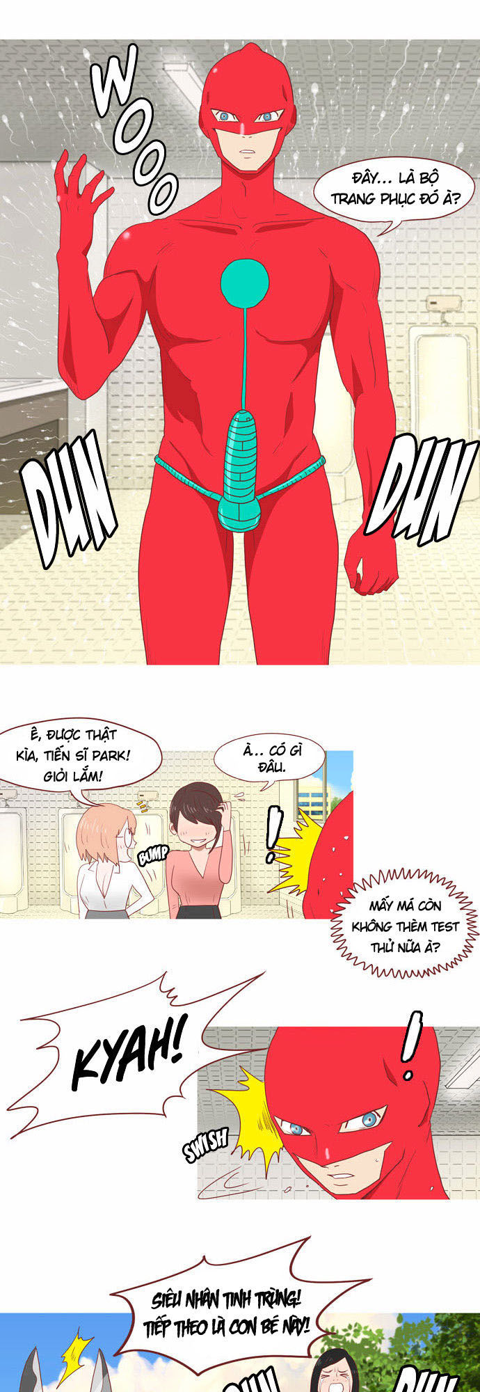 Sperman - Siêu Nhân Tinh Trùng: Chapter 6