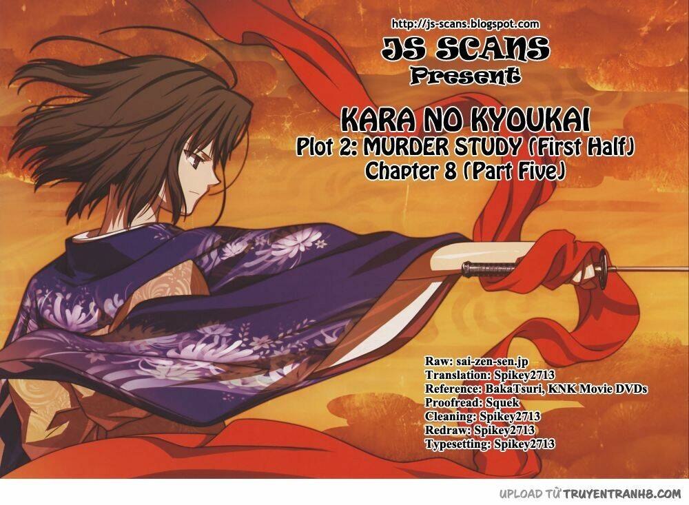 Kara No Kyoukai - The Garden Of Sinners: Chapter 8