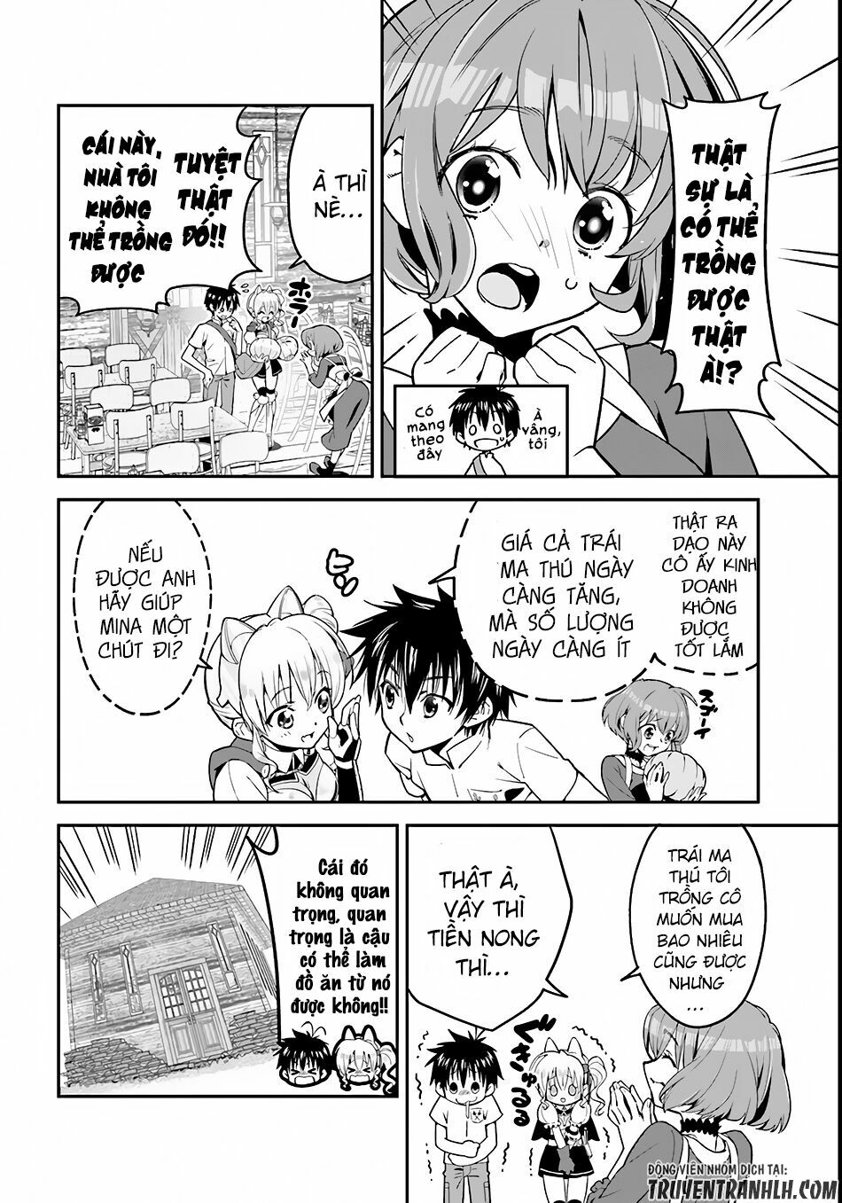 Isekai desu ga Mamono Saibai shiteimasu: Chapter 1