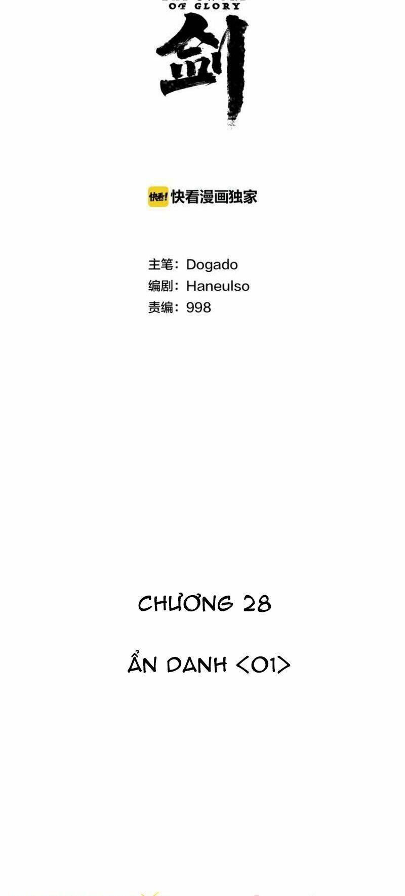 Thanh Gươm Danh Vọng: Chapter 28