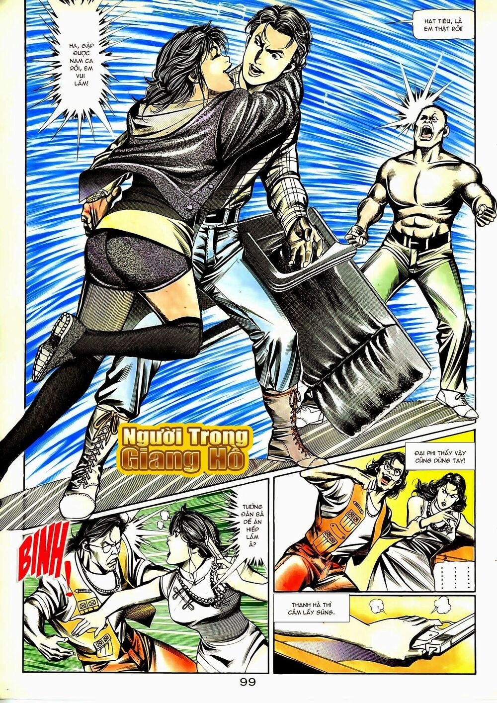 Người Trong Giang Hồ: Chapter 91