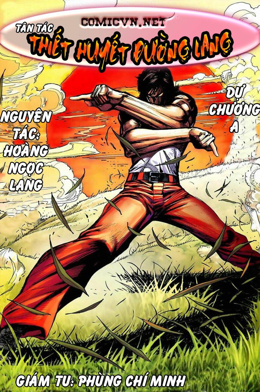 Thiết Huyết Đường Lang: Chapter 1