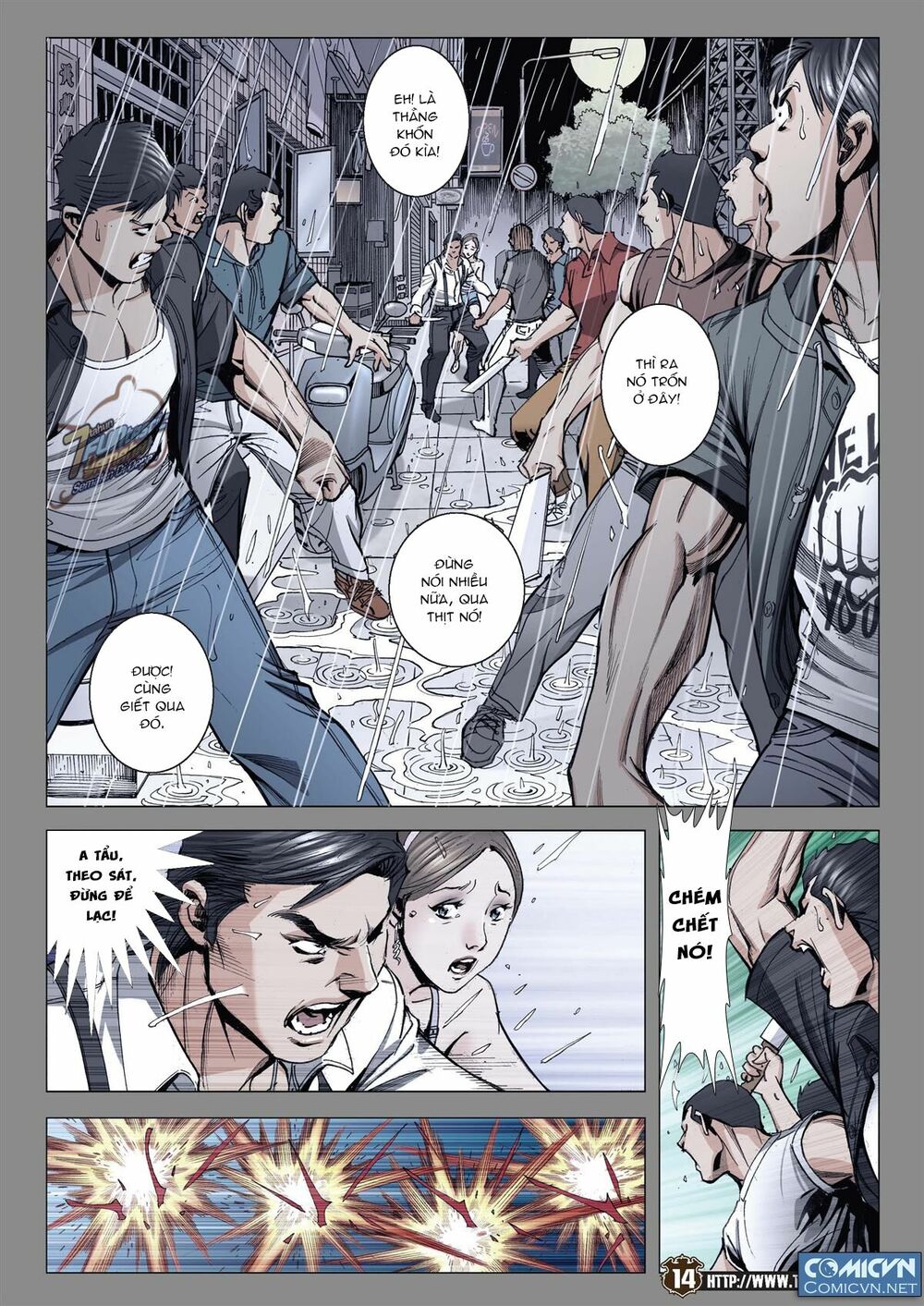 Người Trong Giang Hồ: Chapter 2135: Lý Thành Khắc vs Lương Gia Nhân