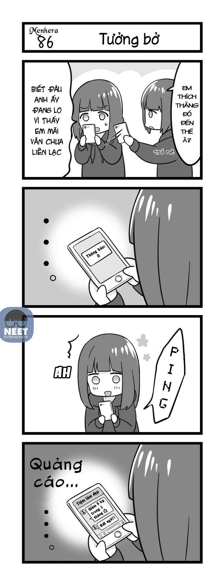 Menhera Shoujo Kurumi-Chan: Chapter 86