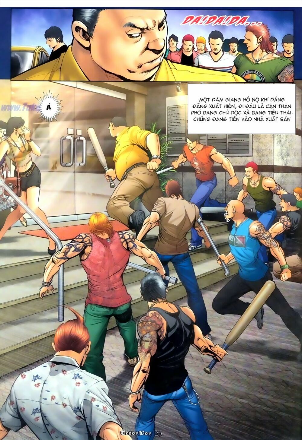 Người Trong Giang Hồ: Chapter 1083: Tao rất cao cường