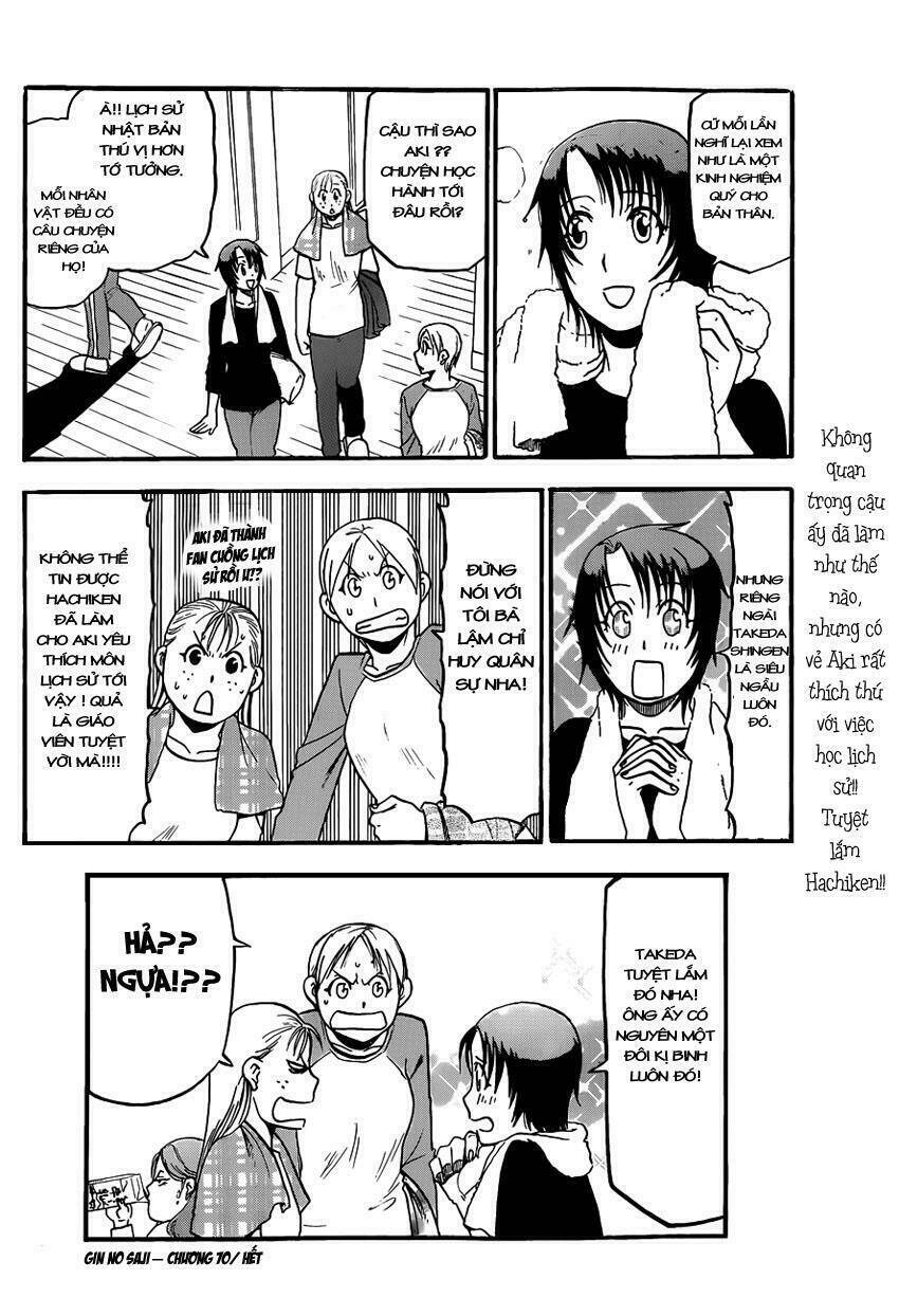 Gin No Saji: Chapter 70