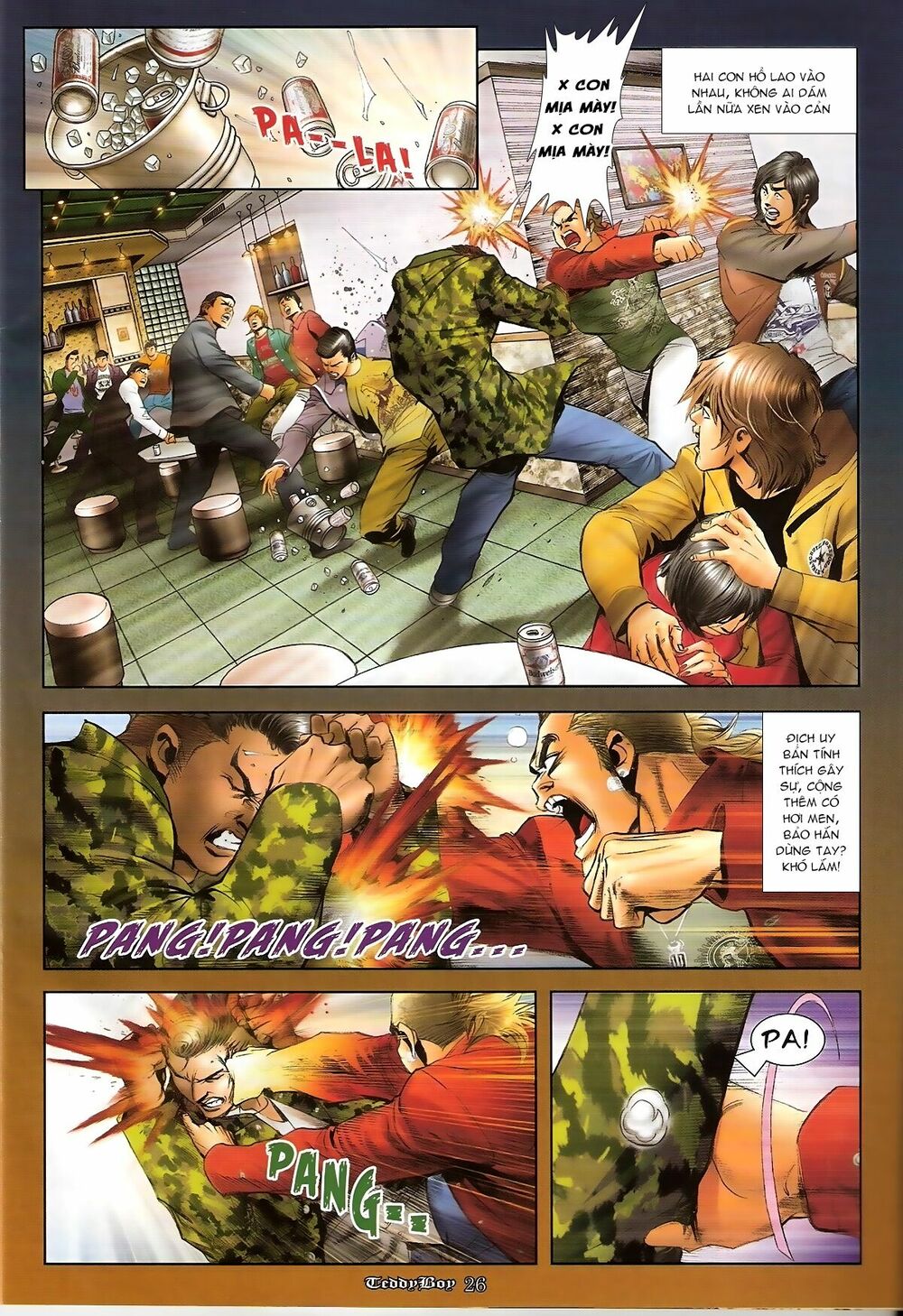 Người Trong Giang Hồ: Chapter 1267: Quá Giang Hổ vs Phi Châu Hổ