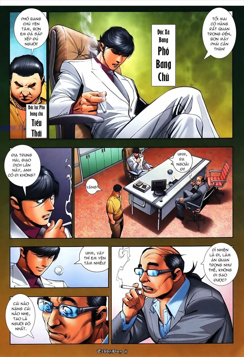 Người Trong Giang Hồ: Chapter 1081: Ép hổ nhảy tường