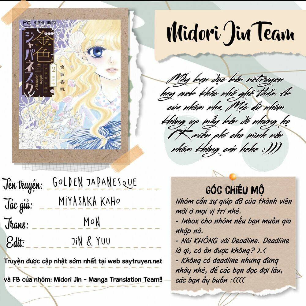 Kiniro Japanesuku: Chapter 11